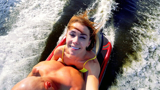 PUBLIC ANAL RIDE ON THE JET SKI IN THE CITY CENTRE two