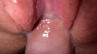 Extremely close up fuck tight teeny vagina, Amazing creamy vagina