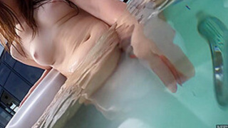 Underwater Masturbating In Jacuzzi With Gorgeous Teenie Phoenixa