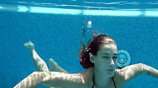 Tiffany Tatum - Hungarian Tiny Pornstar Swimming