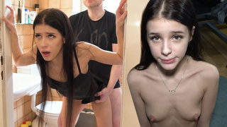 MAKE ME BEAUTIFUL - Tiny TIKTOK Babe Rough Banged Before The Party - Sophie Weber