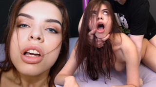 USED LIKE DICK - Aggressive TIKTOK Skank Enjoys It Rough - Emily Mayers