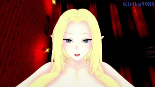 Alpha and I have intense sex in a secretly watching room. - The Eminence in Shadow POINT OF VIEW Cartoon