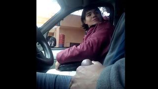 Friend Jerks in Front of Girl while Driving