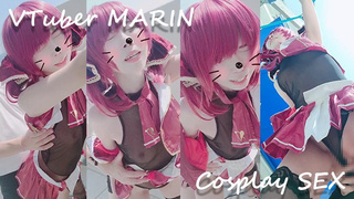 VTuber Houshou marin series preview standing doggy If a lot of I'll post the full story