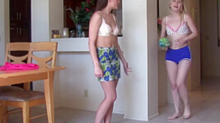 Both Ladies Enjoy A Hard Pounding After A Lively Strip Football Game - Minxx Marley And Aften Opal