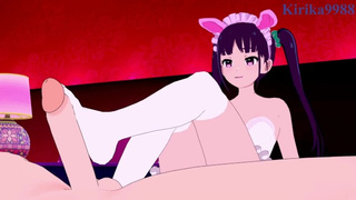 Yumechi and I have intense sex in a love hotel. - Akiba Maid War Cartoon