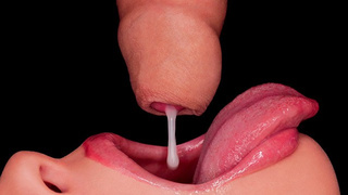 CLOSE UP: BEST Milking MIX OF! HOTTEST Multiple CUMSHOTS in MOUTH! Try Not to SPERM! 4K