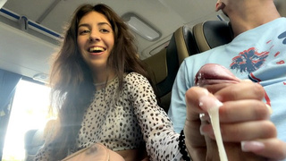 Public Prick Jerking Off On A Bus Full Of People - Made Him Sperm Hard By Hand! - Meat Flashing