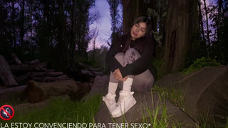 We go to the forest and I managed to convince my best friend to make a porn movie (WE CATCHED)
