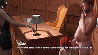 Fine Slut Swallowing Wang In Front Of Her Stepmom And Gets Her Mouth Creampied - Cartoon Cartoon