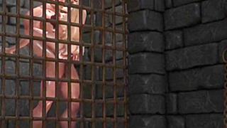 Sweet Sex In The Dungeon! Charming Virgin Gets Screwed Hard By A Enormous Monster 6 Min