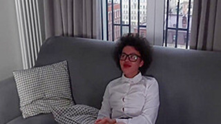 Darko Mur And Samanta Lust - Skinny Fine 18 Year Cougar Bitch Tries Herself In Porn For The First Time! (casting ) 6 Min