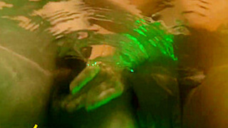 Blonde Skank Eats Out A Hairy Older Cunt In The Swimming Pool With Lucette Nice, Sofia Siena And Lola Myluv