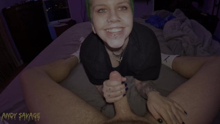 Large Butt GOTH Feminist is no longer an ANAL VIRGIN