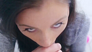 Attractive babe Whitney Westgate wants her neighbor's schlong
