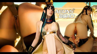 Aeons Echo. Iset. June Contest Movie 2025. Footjob, Facial - MollyRedWolf