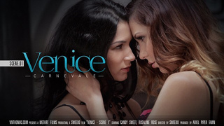 Lesbians dressed in fine lingerie enjoy passionate sex