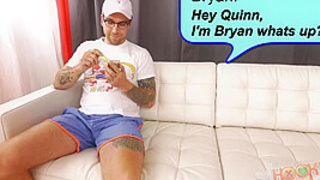 Both Holes Packed Face Blasted Quinn Wilde Ends Up Spent! - Full