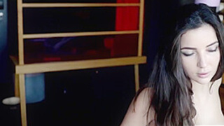 Cute Nude Marina Spends The Day Lounging