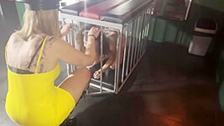 I'm Locked Up In A Cage Like A Dog (Backstage)