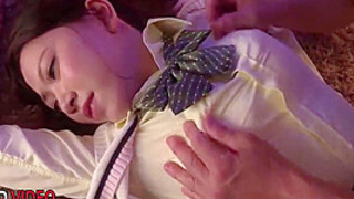 Miu Kimuras Steamy Oriental Oral sex Session With 2 Dudes Really Heats Up