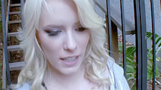 This Has A Very Deep Throat! With Elaina Raye, Alex Gonz And Skinny Blonde