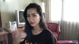 Japanese Man Creampies Thai Girl in Uncensored Sex Video