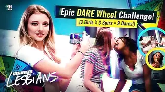 three Charming Lesbians - Crazy DARE Competition Gets Sexual