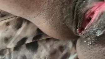 Cums, Fingering & Peeing all over myself. EXTREME CLOSE UP