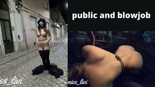 Public Masturbates and Bj (no Panties) ANAL
