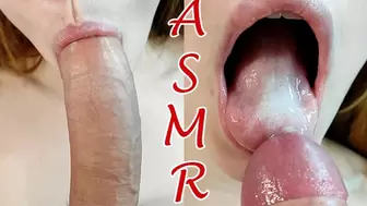 ASMR / Banged her in the Mouth. Sperm in the Mouth of a Schoolgirl.