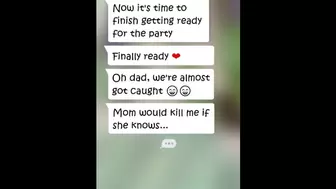 Daddy's Slut #1 - "please, don't tell my Voyeur to MOM, Daddy" | Whatsapp Roleplay Story