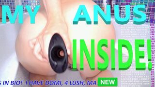 EPIC POINT OF VIEW - U CAN SEE MY ASSHOLE INSIDE - I USE MY REAR-END PLUGS! - THE BEST OF PORNHUB CON COM HOME-MADE