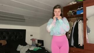 Pee Desperation! Gf Pisses her Pants for You! SELF PERSPECTIVE