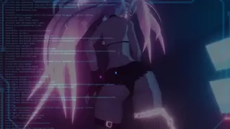 CYBERPUNK NETRUNNER GIRL HACKS YOU THEN USES YOUR BODY