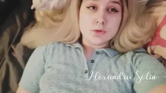 Filming myself while Masturbating with Doxy, Hard Cums