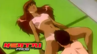 Anime Pros - Kenta Is Surprised By Mahoko, Who Undresses Her Sexy Body And Offers Him Her Virginity