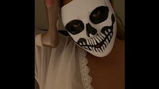 Masturbating before halloween party.. *REAL AMATUER PORN four OCTOBER 2021*