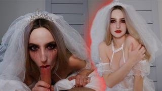 Vampire bride chose a wang instead of a glass of red liquid - Bellamurr