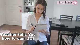 Teacher Tell U How To Sperm JOI