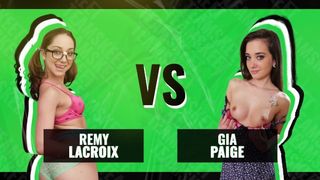 Battle Of The Babes - Remy Lacroix vs. Gia Paige - Which Innocent Sweetie Will Make You Jizz Faster?