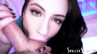 HOT BABES GIVE SELF PERSPECTIVE BLOWJOBS AT THE SWALLOW SALON - COMPILATIONS
