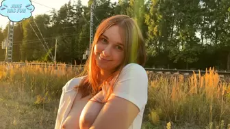 She made me bj after risky exposing near railway