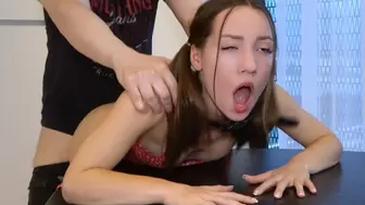 Tiny Youngster Gagged, Bound And Sexed ROUGH - Kate Quinn