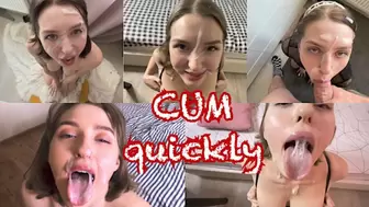 7 Minutes Of Cumshots, But You'll Come Faster. Try Not To Sperm The Challenge.