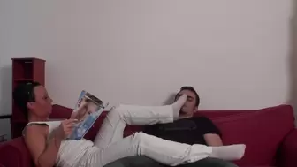 sock smelling