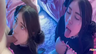 18 Yo Teenie Zumershu DESTROYED Sexed HARD By A Monstrous Penis and Filled With Jizz