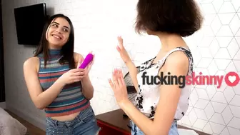 Lesbians buy their first vibrator